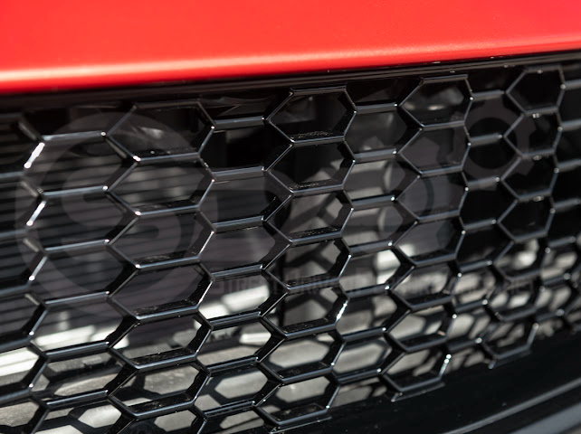 2024-UP FORD MUSTANG ECOBOOST & GT | GTV STYLE FRONT UPPER GRILLE LED AIR INTAKES